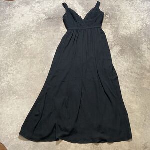 black short lace dress Black Lace Boatneck Long Sleeve Short Dress main image 1
